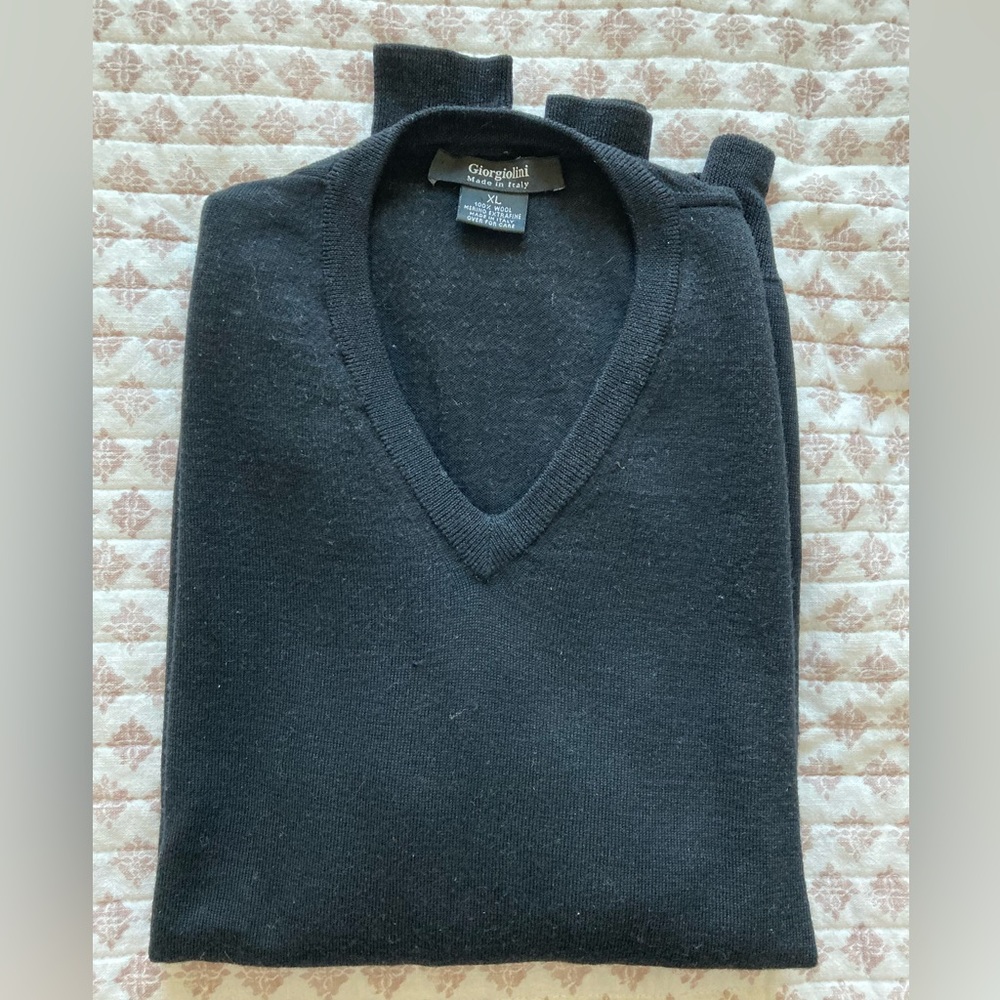 Giorgiolini Merino Wool Sweater - Slim XLarge